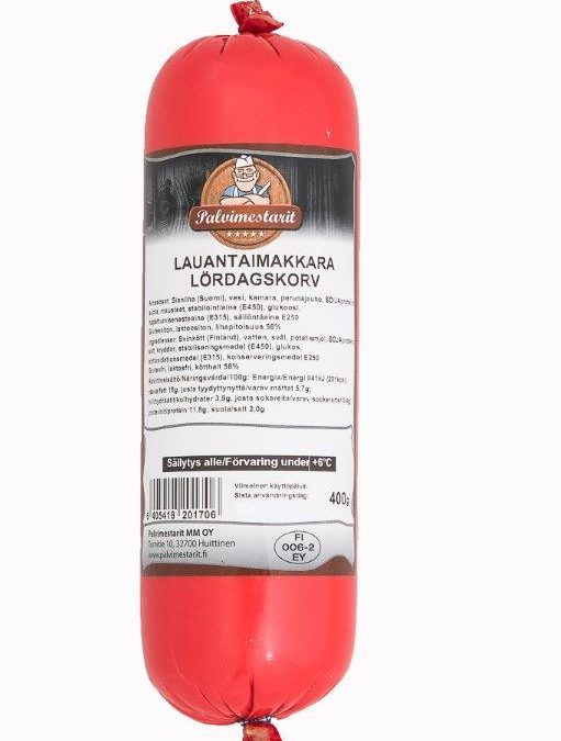 Lauantaimakkara 400g