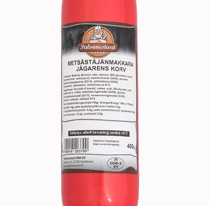 Metsästäjänmakkara 400g