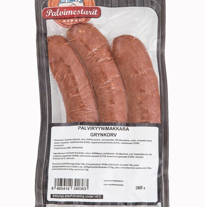 Palviryynimakkara 360g