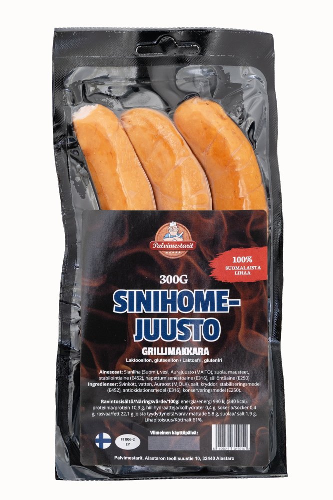 Sinihome-juusto Grillimakkara 300g :